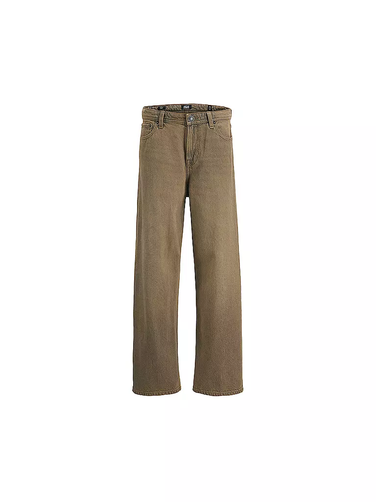JACK & JONES | Jeans garçon coupe fuselée JJIALEX | braun