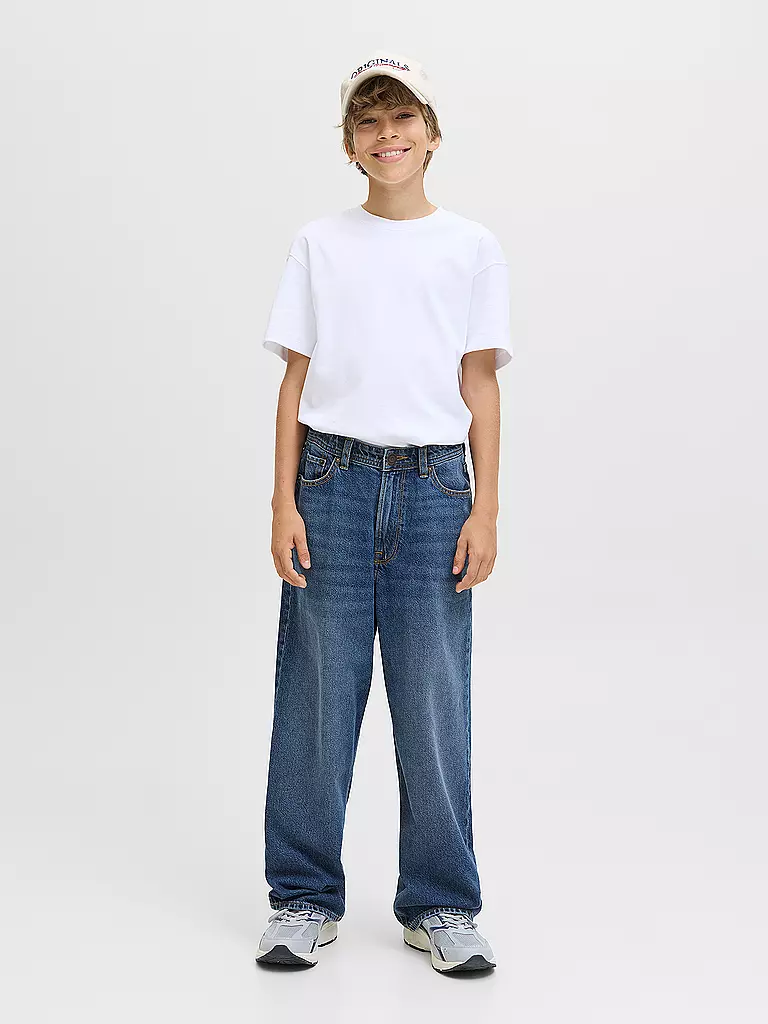 JACK & JONES | Jeans garçon coupe fuselée JJIRON | blau
