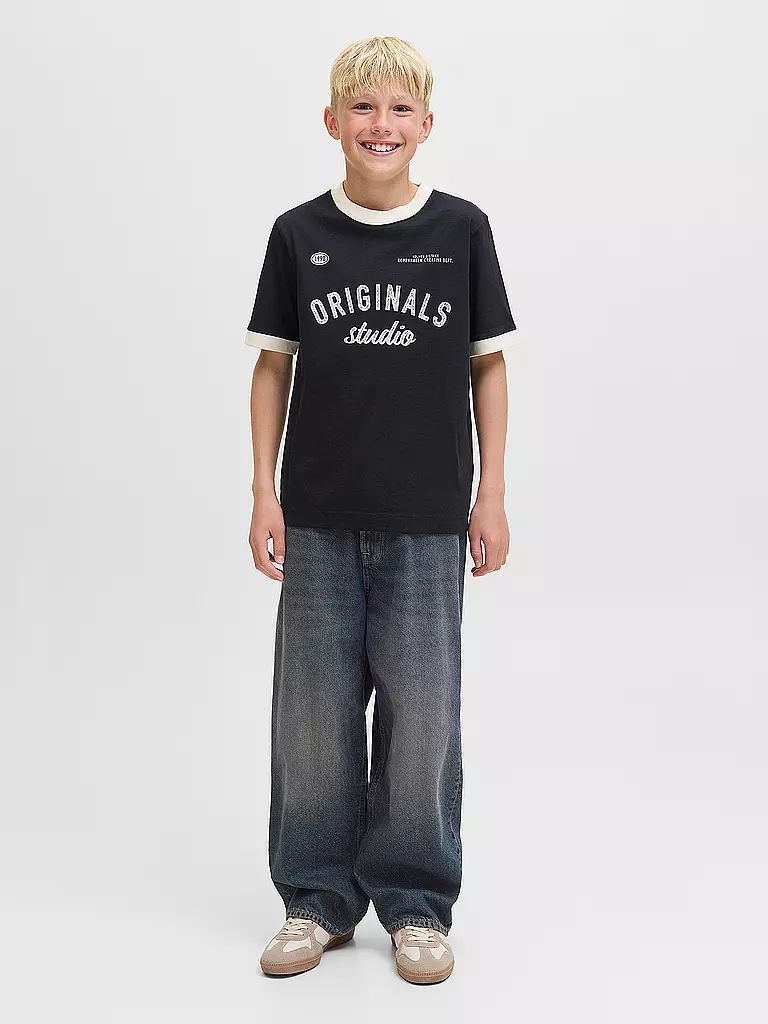 JACK & JONES | Jeans garçon coupe fuselée JJIRON | blau