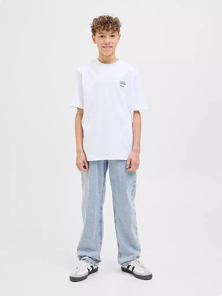 JACK & JONES | Jeans garçon coupe regular JJICHRIS JJORIGINAL | hellblau