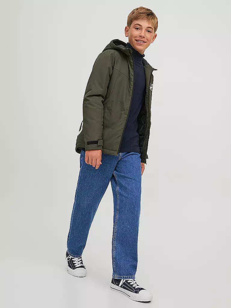 JACK & JONES | Jeans garçon coupe regular JJICHRIS | blau