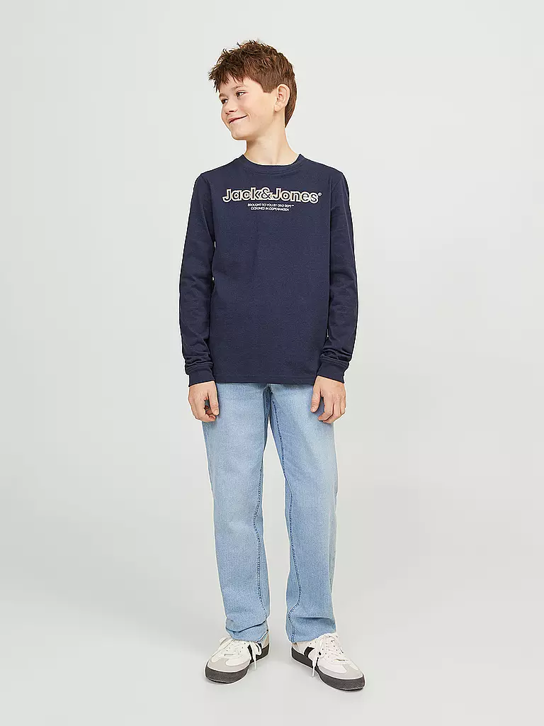JACK & JONES | Jeans garçon coupe regular JJICLARK JJORIGINAL | hellblau