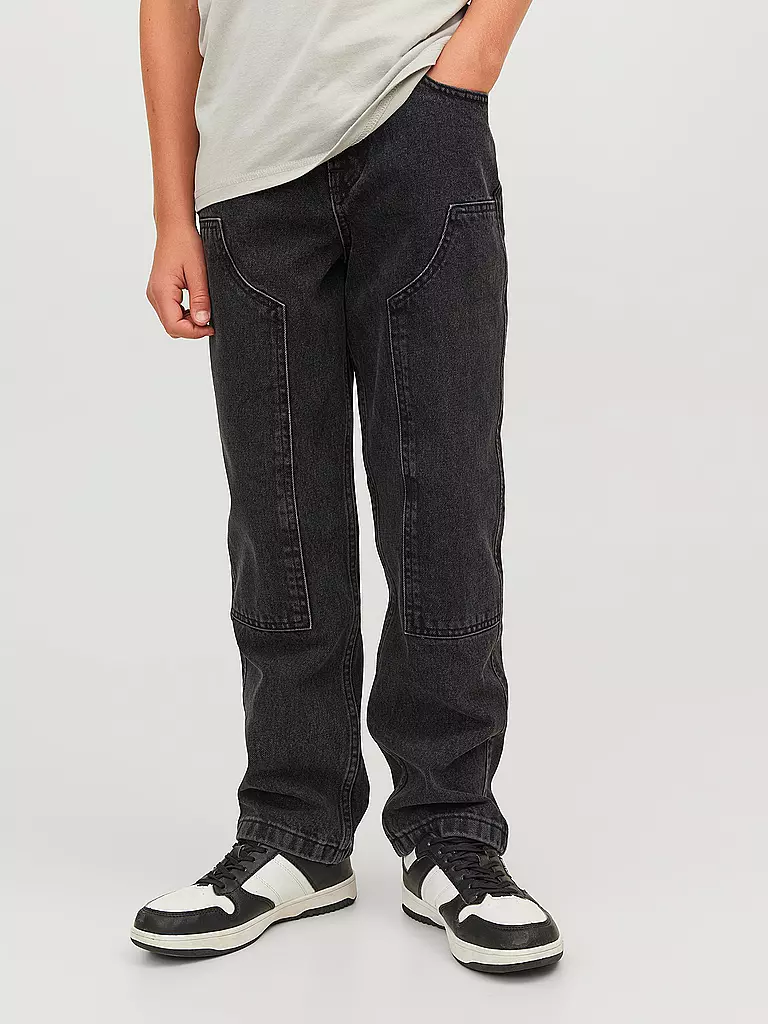 JACK & JONES | Jeans garçon JJICHRIS JJICARPENTER | Noir
