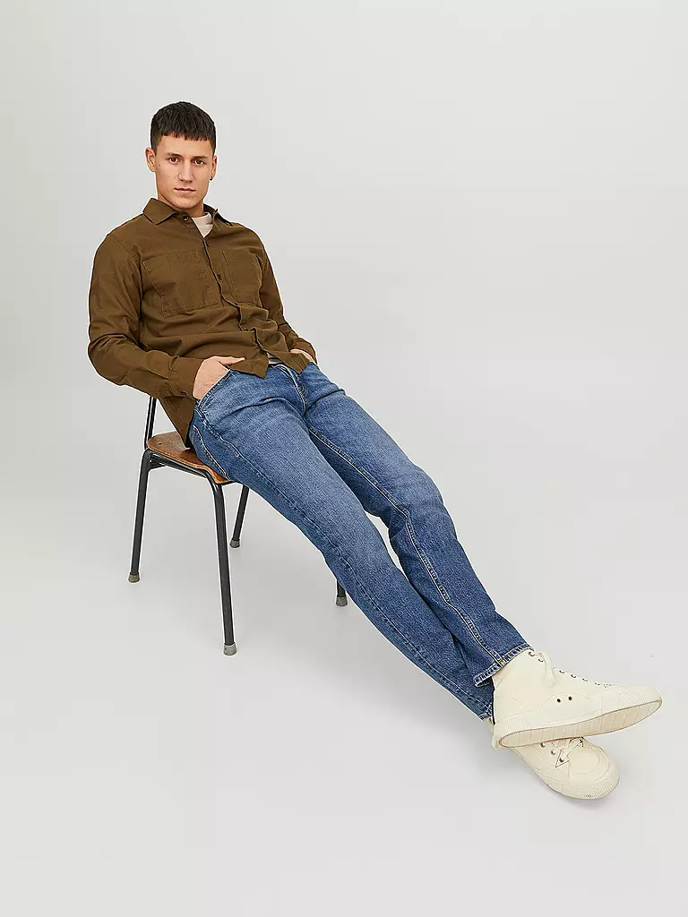 JACK & JONES | Jeans Loose Fit JJCHRIS | Bleu