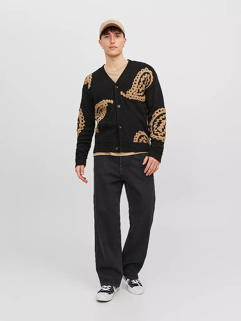 JACK & JONES | Jeans Loose Fit JJIALEX JJORIGINAL | Noir