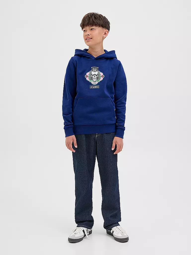 JACK & JONES | Jeans Regular Fit JJICHRIS JJORIGINAL pour garçon | blau