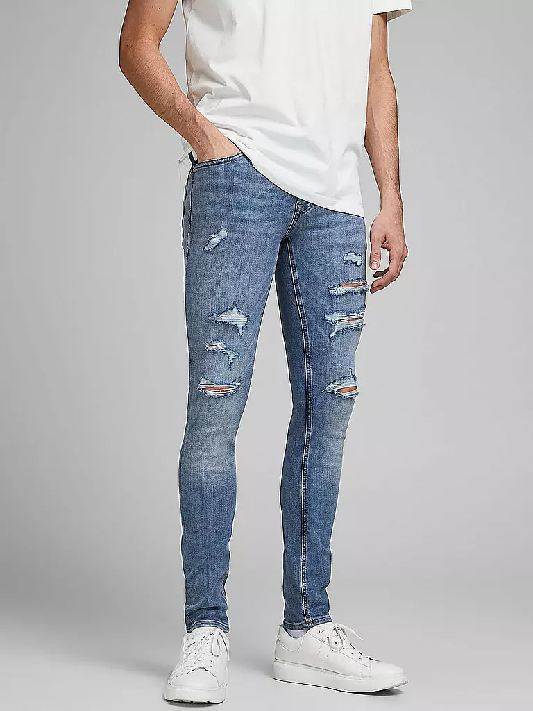 JACK & JONES | Jeans Skinny Fit "  JJILIAM  " | Bleu