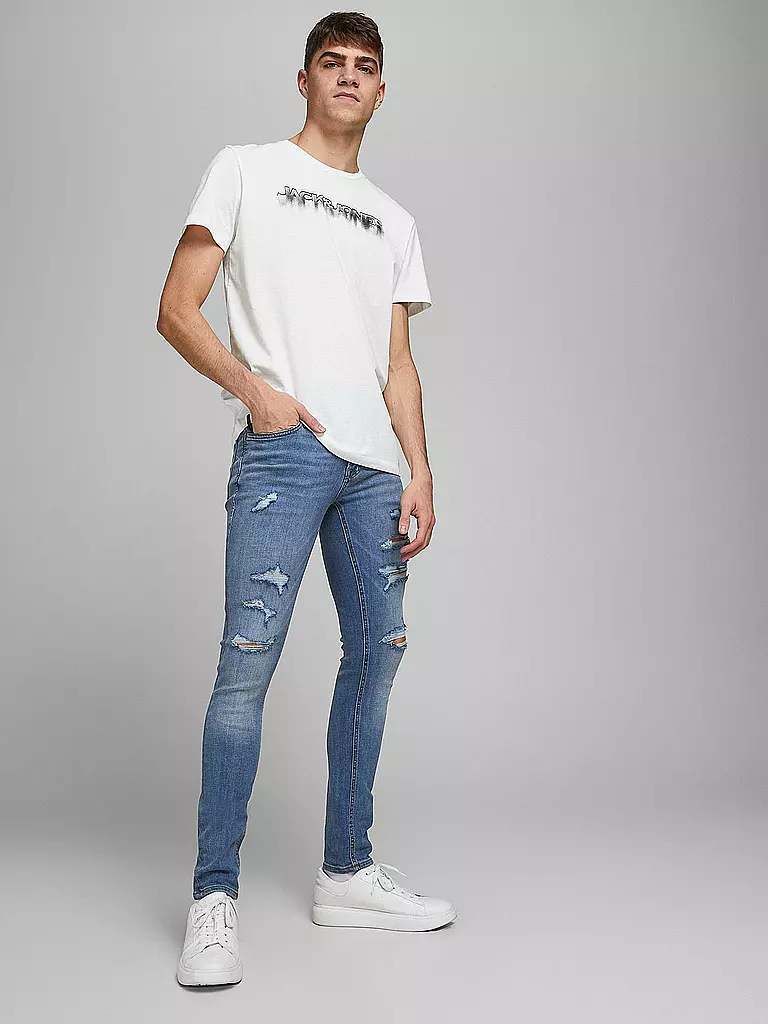 JACK & JONES | Jeans Skinny Fit "  JJILIAM  " | Bleu