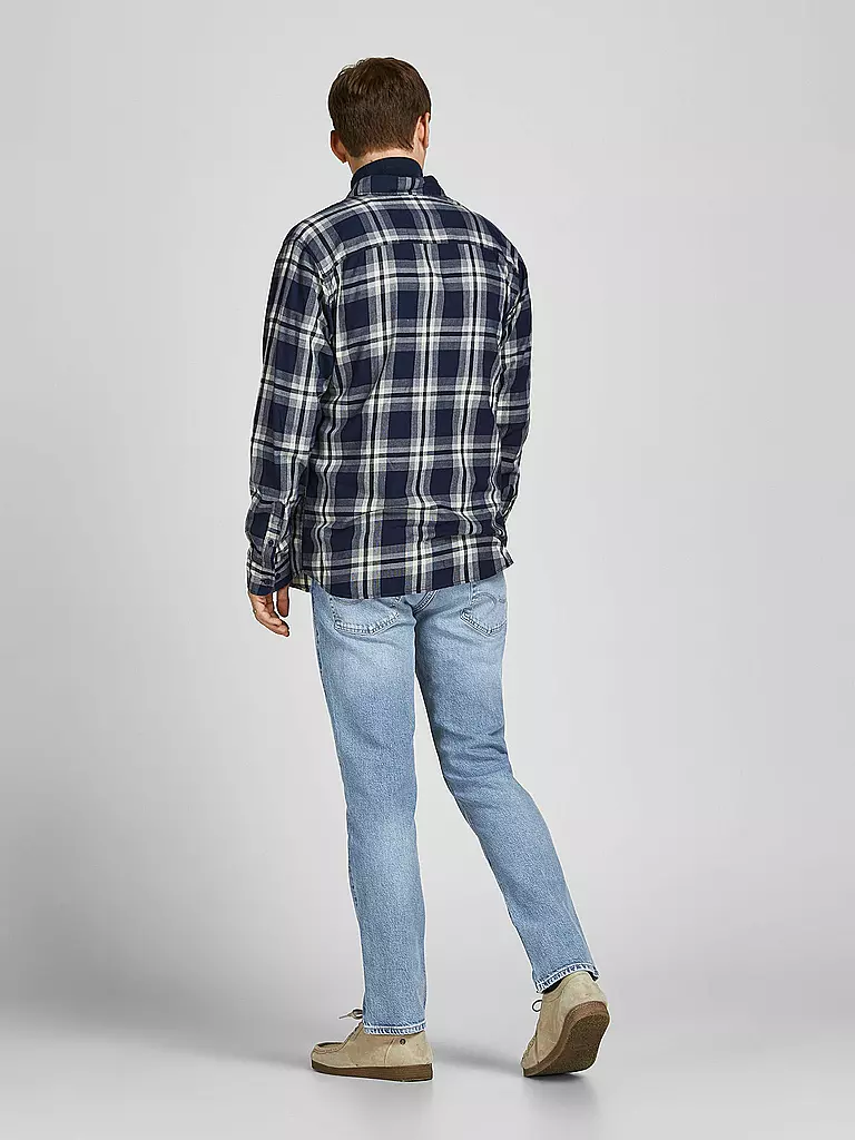 JACK & JONES | Jeans Slim Fit JJIGLENN  | Bleu