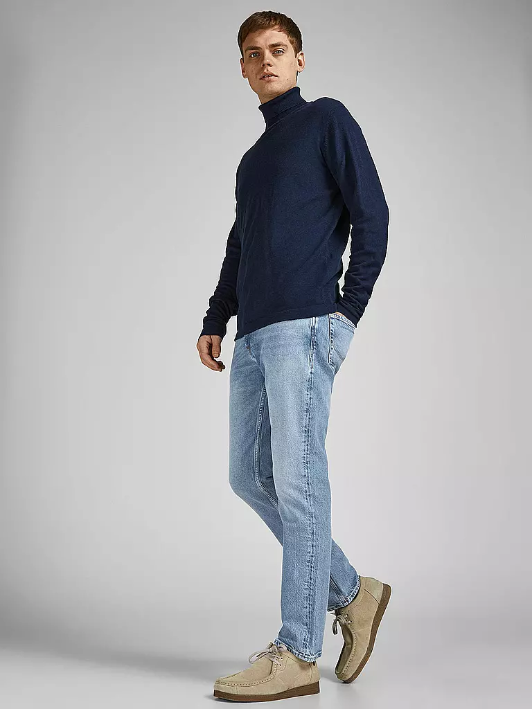 JACK & JONES | Jeans Slim Fit JJIGLENN  | Bleu