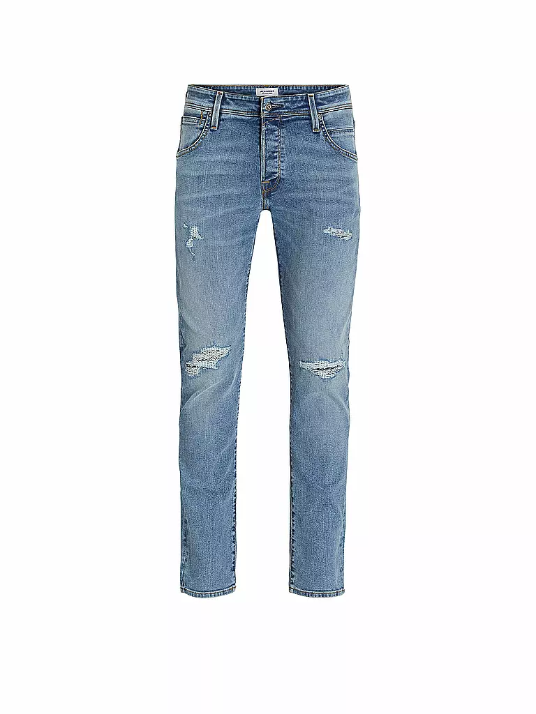 JACK & JONES | Jeans Slim Fit JJIGLENN JJFOX | Bleu