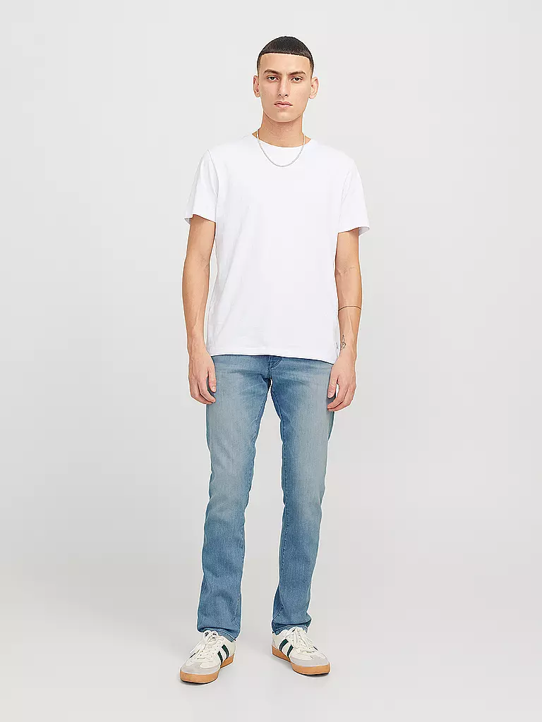 JACK & JONES | Jeans Slim Fit JJIGLENN JJFOX | Bleu