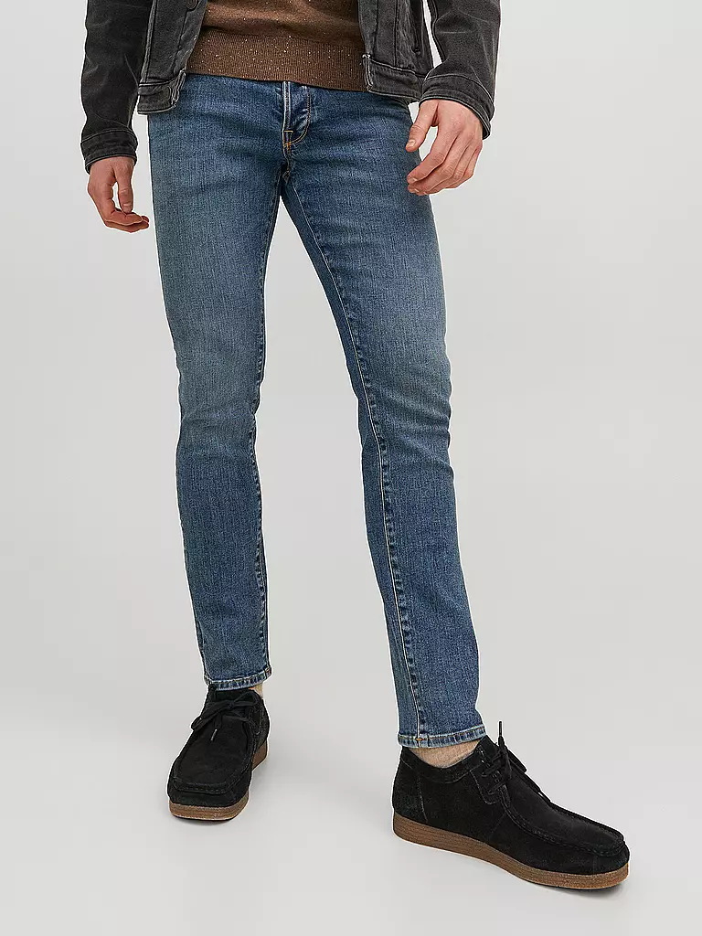 JACK & JONES | Jeans Slim Fit JJIGLENN JJFOX | Bleu
