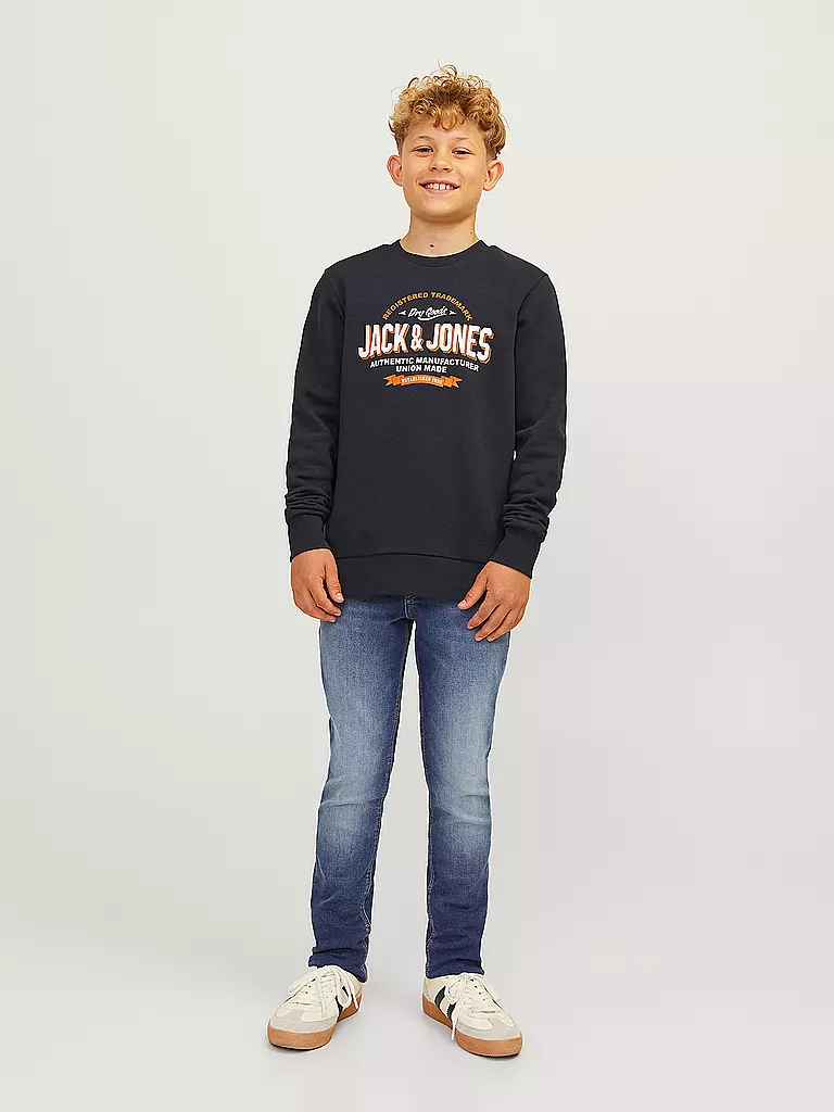 JACK & JONES | Jeans slim fit JJIGLENN pour garçon | blau