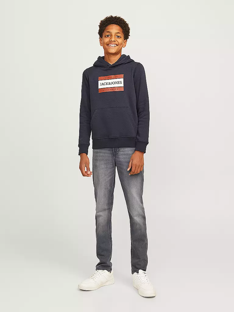 JACK & JONES | Jeans slim fit JJIGLENN pour garçon | grau