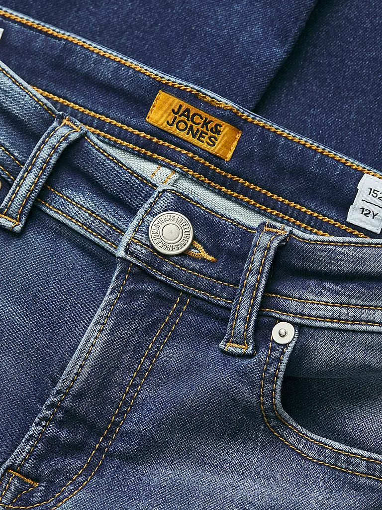 JACK & JONES | Jeans slim fit JJIGLENN pour garçon | blau