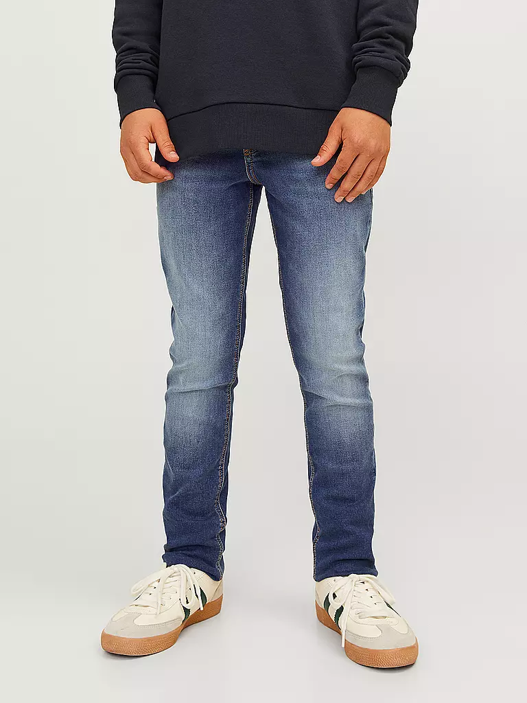 JACK & JONES | Jeans slim fit JJIGLENN pour garçon | blau