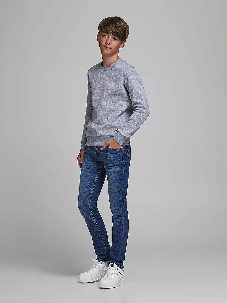 JACK & JONES | Jeans slim fit pour garçon JJIGLENN JJORIGINAL | Bleu