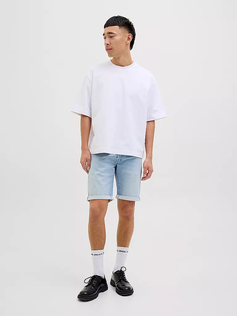 JACK & JONES | Jeansshorts JJIRICK | hellblau