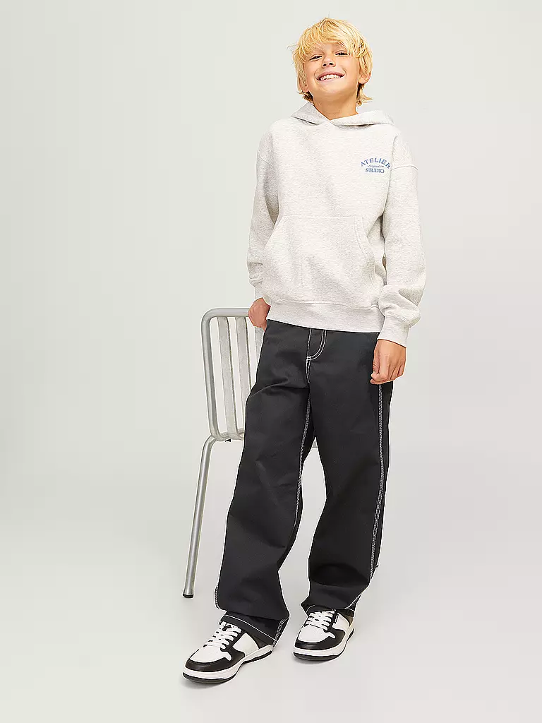 JACK & JONES | Jungen Hose JPSTALEX JJCONTRAST | Noir