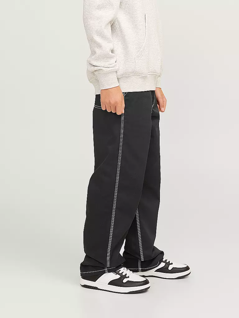 JACK & JONES | Jungen Hose JPSTALEX JJCONTRAST | Noir