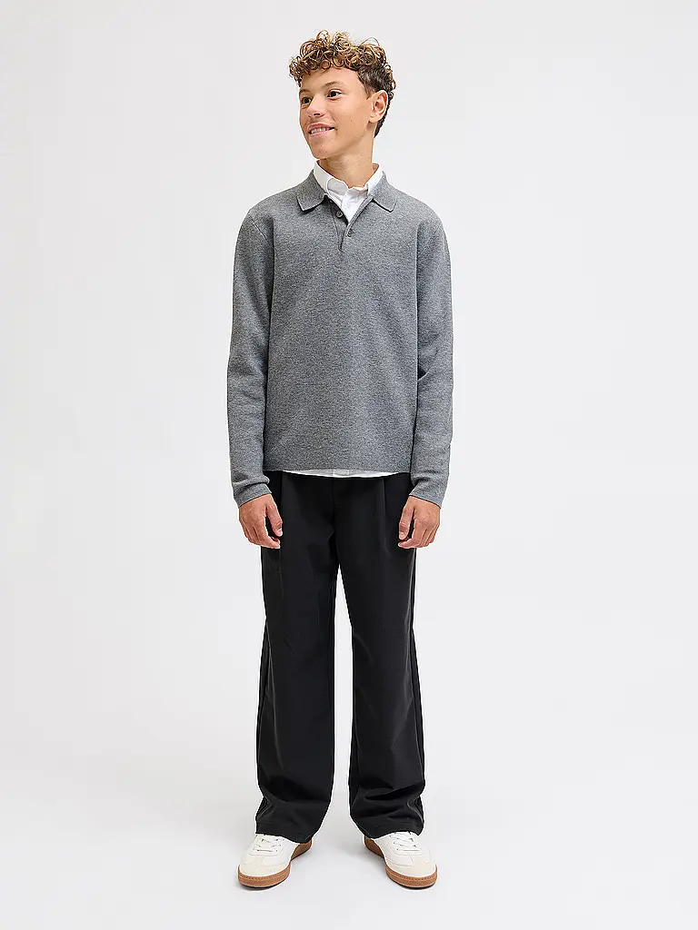 JACK & JONES | Jungen Hose JPSTBILL | Noir