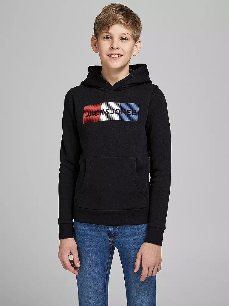 JACK & JONES | Jungen Kapuzensweater " JJECORP " | Noir