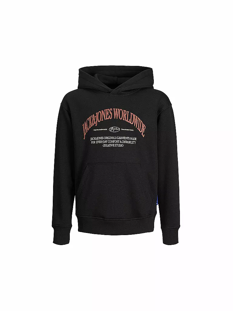 JACK & JONES | Jungen Kapuzensweater - Hoodie JORFREDERIKSBERG | Noir