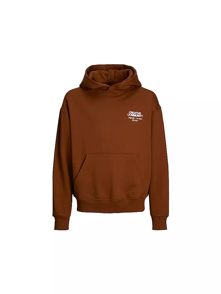 JACK & JONES | Jungen Kapuzensweater - Hoodie JORNOHO  | Marron