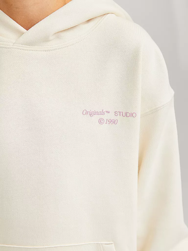 JACK & JONES | Jungen Kapuzensweater - Hoodie JORNOHO  | Blanc