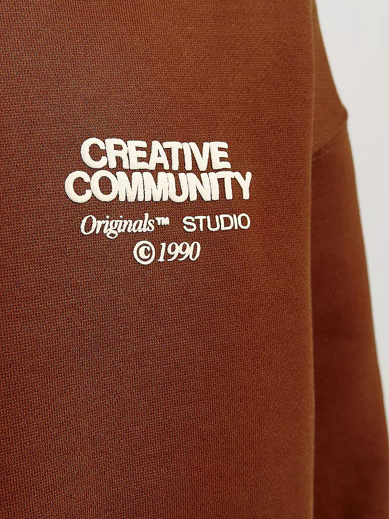 JACK & JONES | Jungen Kapuzensweater - Hoodie JORNOHO  | Marron