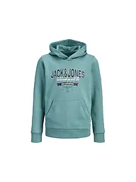 JACK & JONES | Sweat à capuche garçon JJELOGO | Vert clair