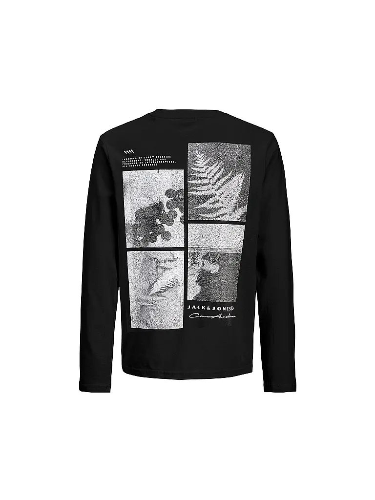 JACK & JONES | Jungen Langarmshirt JCOPOINT | Noir