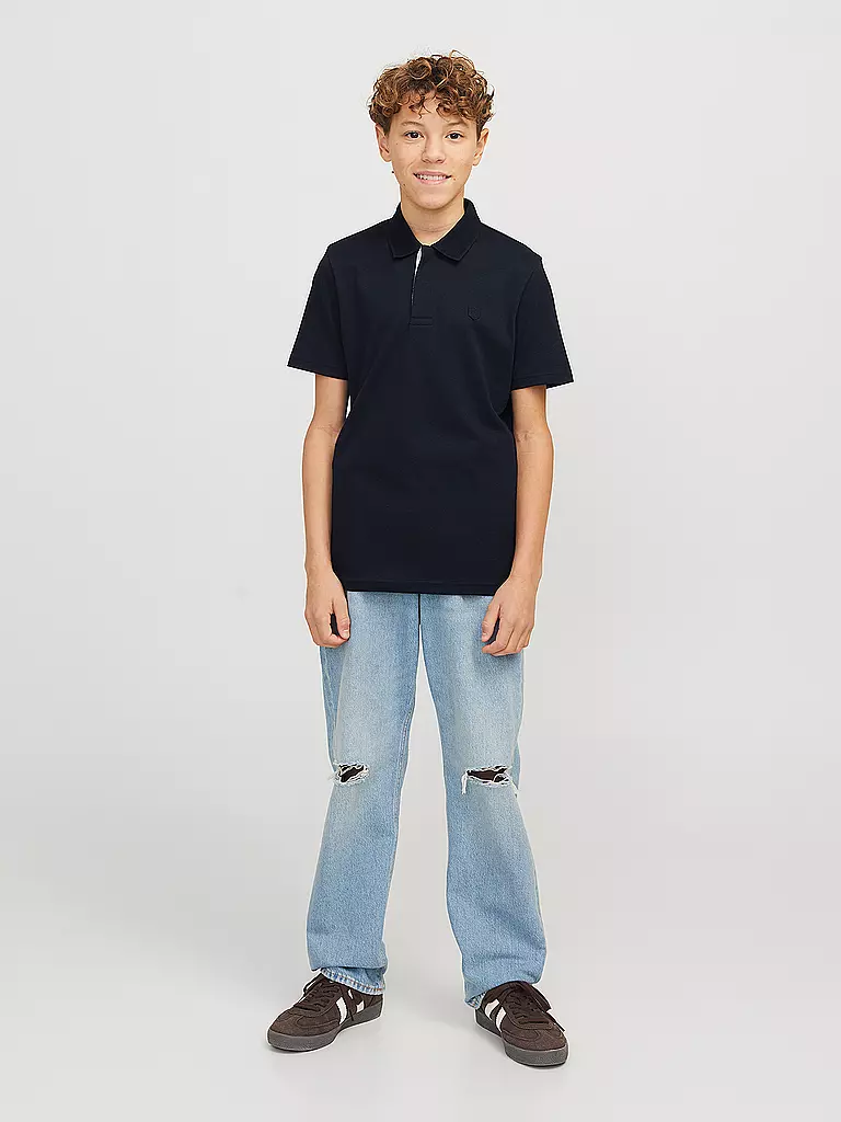 JACK & JONES | Jungen Poloshirt JPRCCRODNEY | Bleu foncé