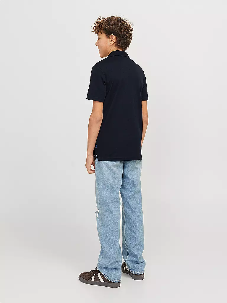 JACK & JONES | Jungen Poloshirt JPRCCRODNEY | Bleu foncé