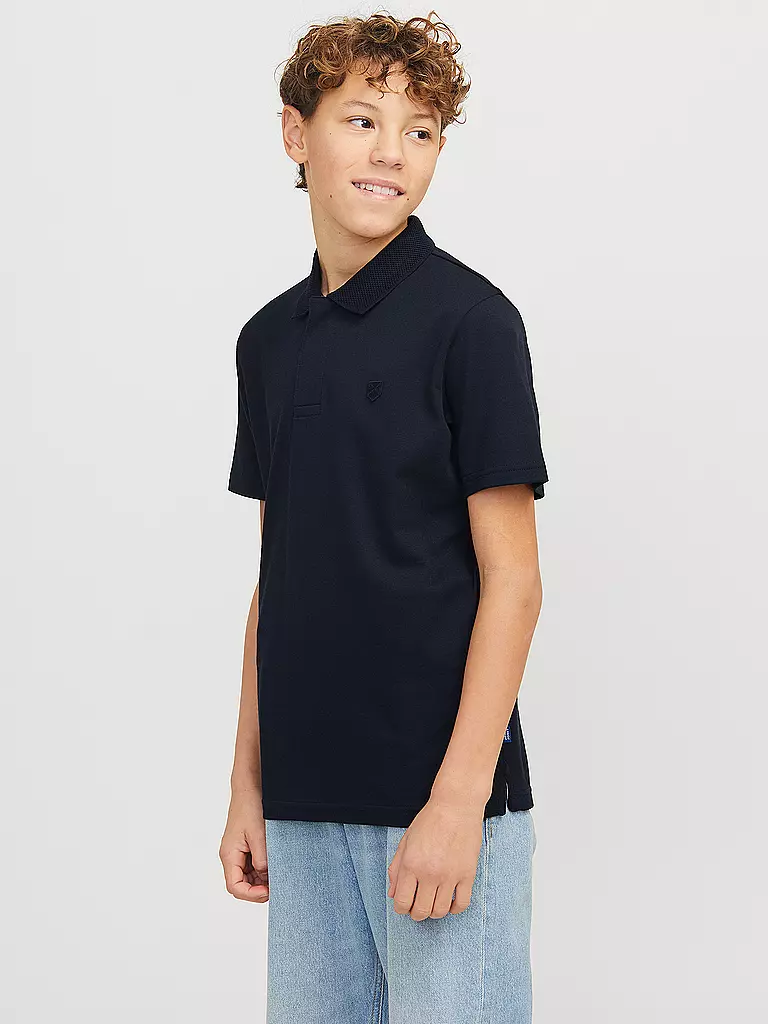 JACK & JONES | Jungen Poloshirt JPRCCRODNEY | Bleu foncé