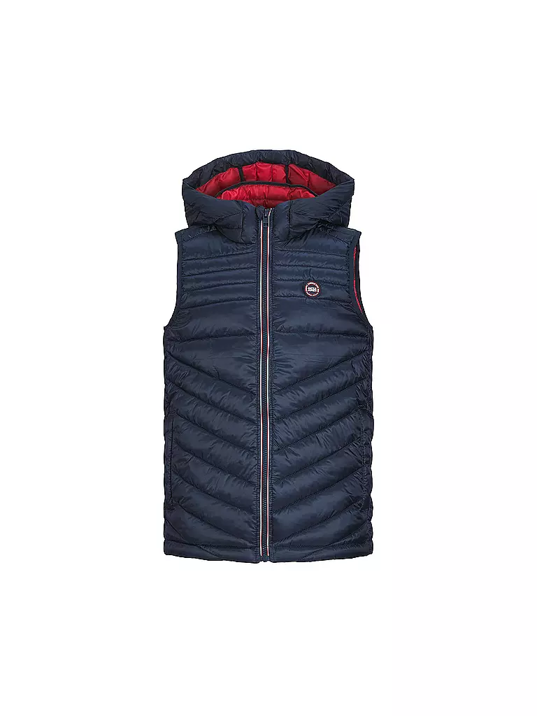 JACK & JONES | Jungen Steppgilet JJEHERO | Bleu foncé