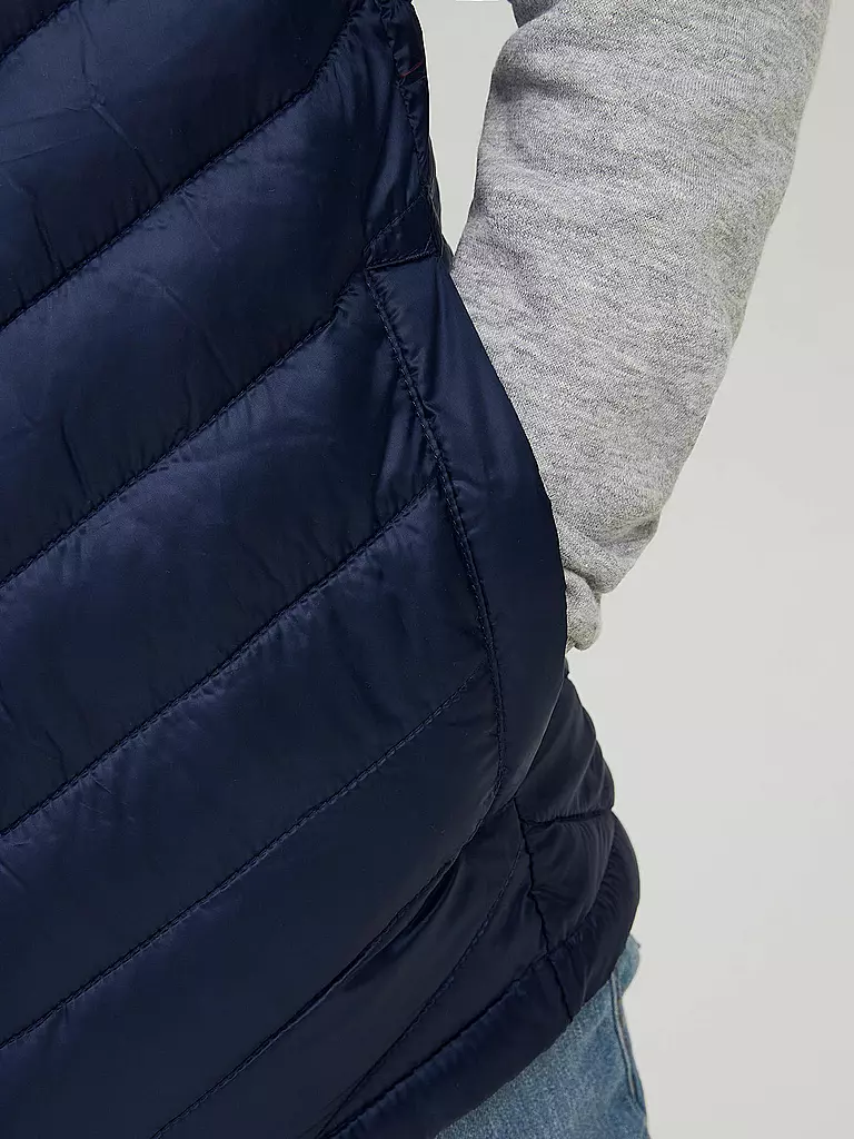 JACK & JONES | Jungen Steppgilet JJEHERO | Bleu foncé