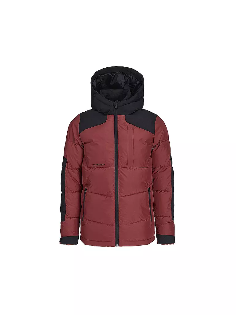 JACK & JONES | Jungen Steppjacke JCOOTIS | Rouge foncé
