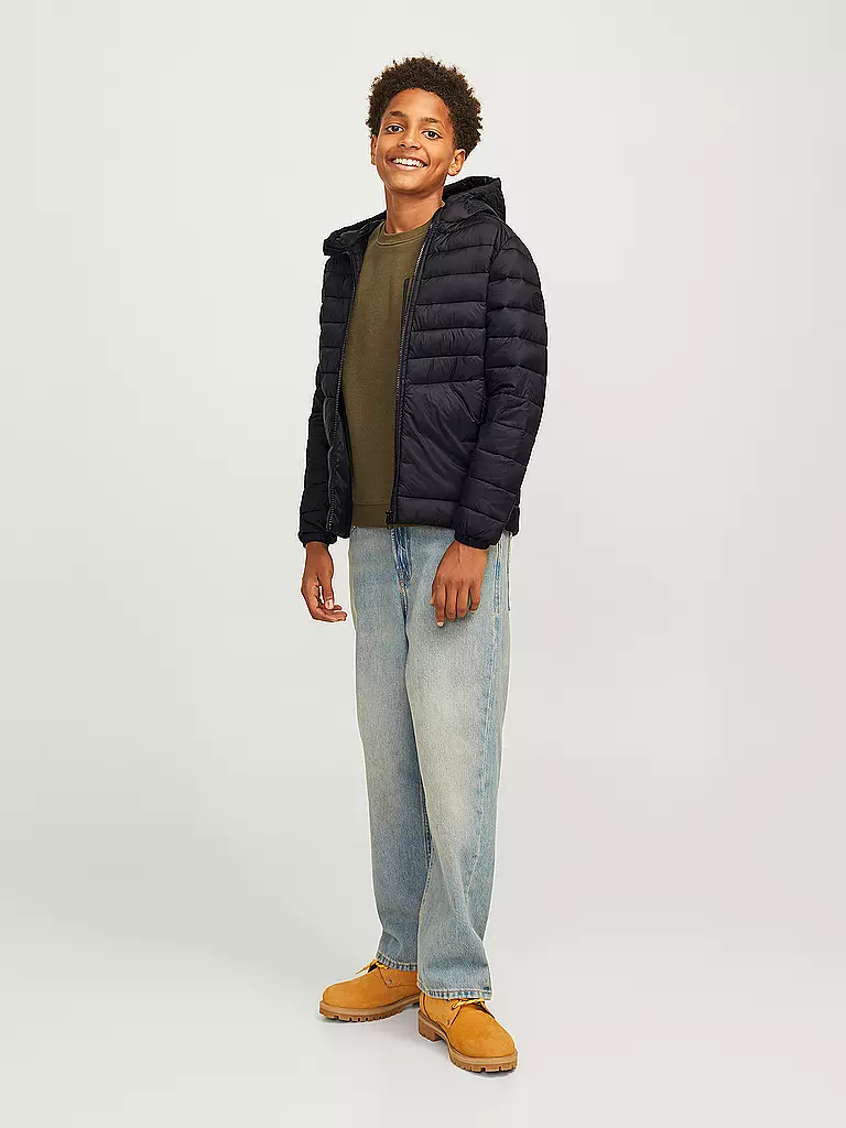 JACK & JONES | Jungen Steppjacke JJESPRINT | Noir