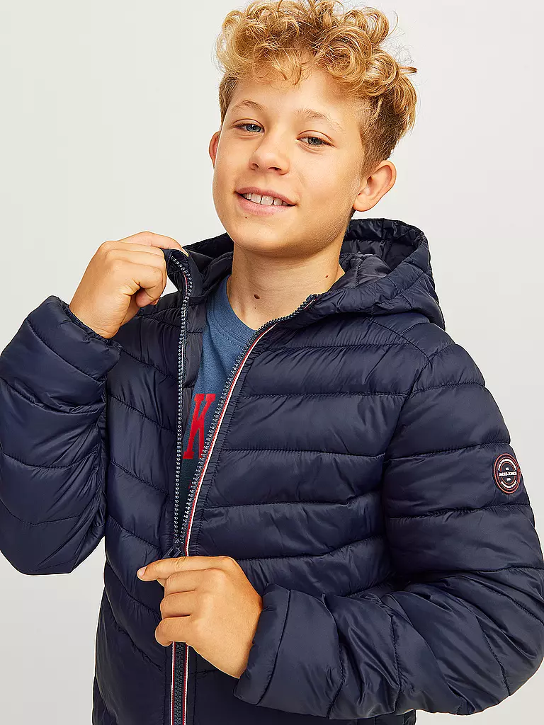 JACK & JONES | Jungen Steppjacke JJESPRINT | Bleu foncé