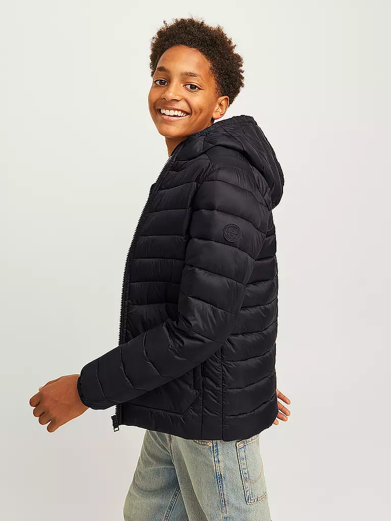 JACK & JONES | Jungen Steppjacke JJESPRINT | Noir
