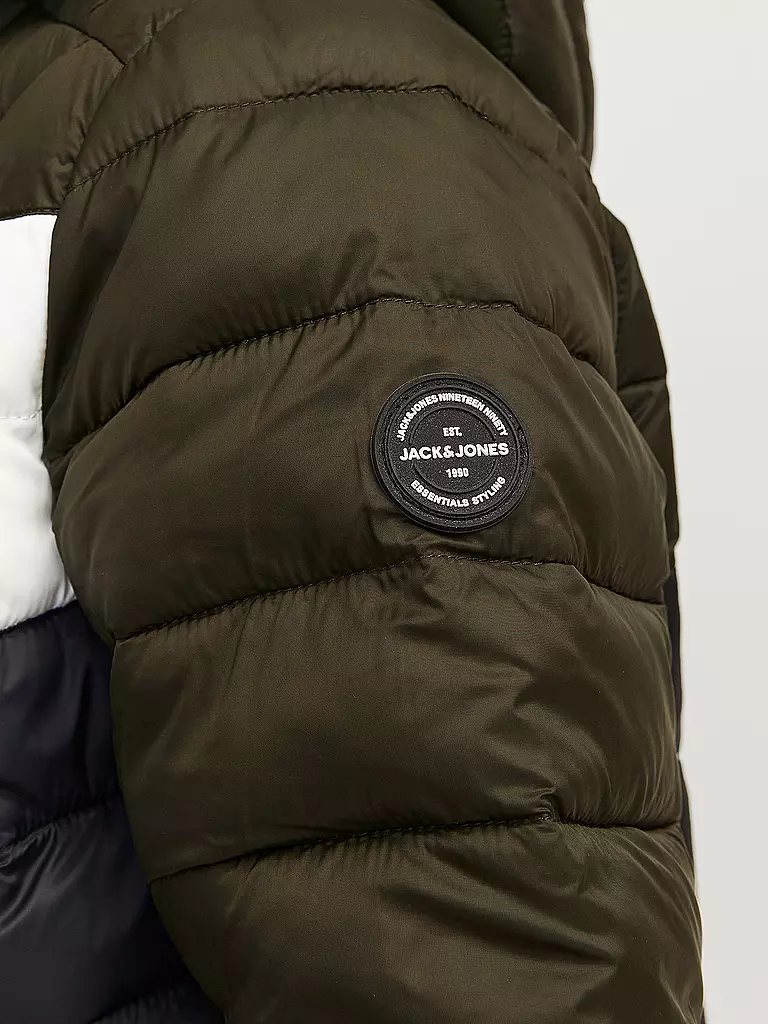 JACK & JONES | Jungen Steppjacke JJESPRINT | Olive