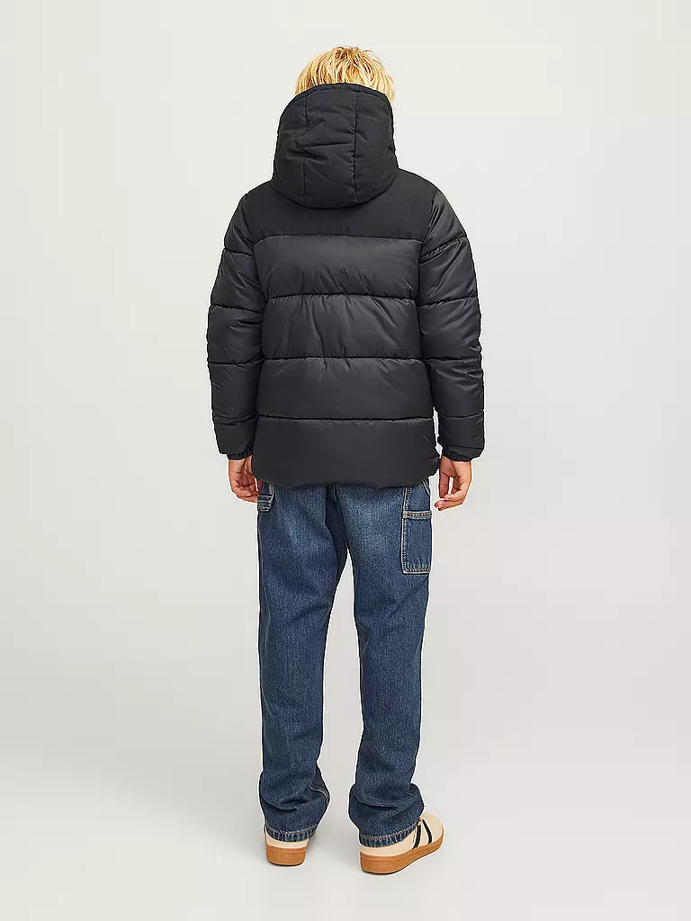 JACK & JONES | Jungen Steppjacke JJMOON | Noir
