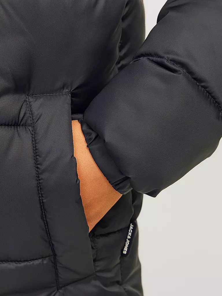 JACK & JONES | Jungen Steppjacke JJMOON | Noir