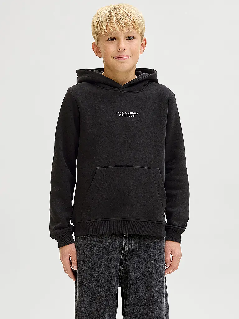 JACK & JONES | Jungen Sweater JCOPOINT | Noir