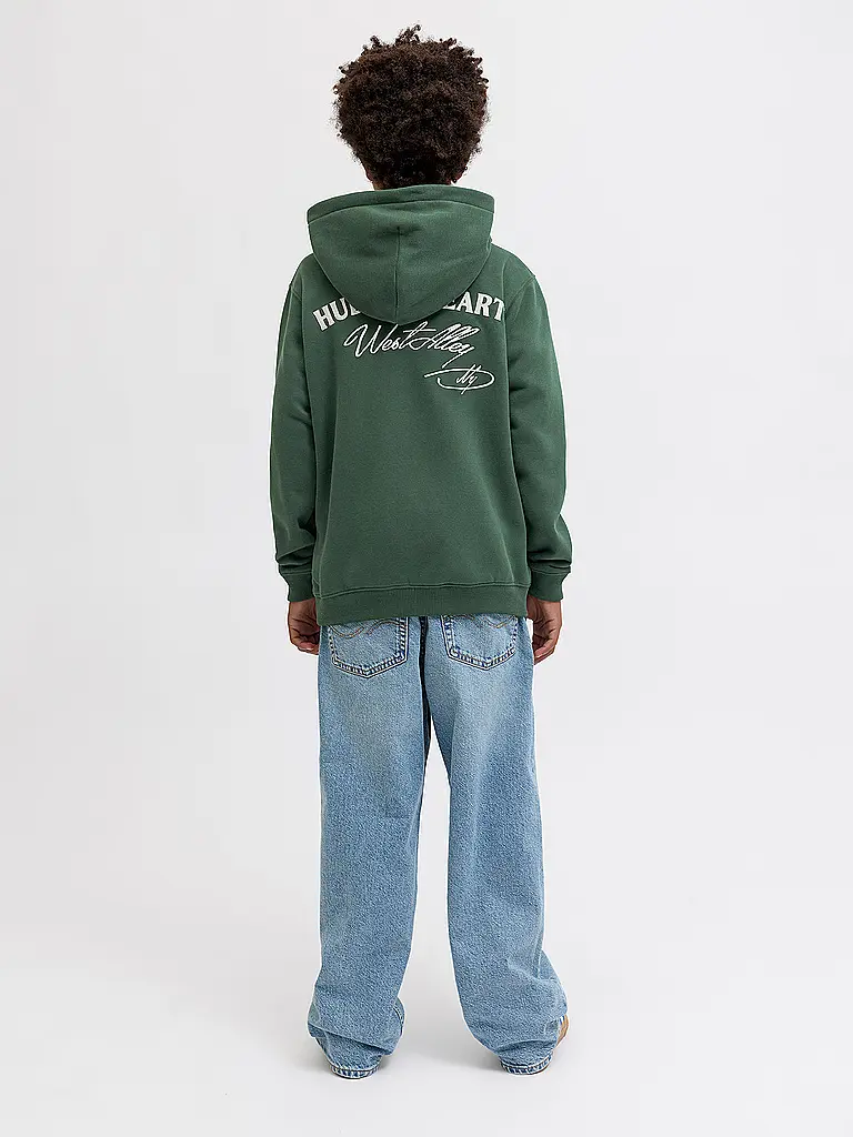JACK & JONES | Jungen Sweatjacke JORBEDFORD  | Vert foncé