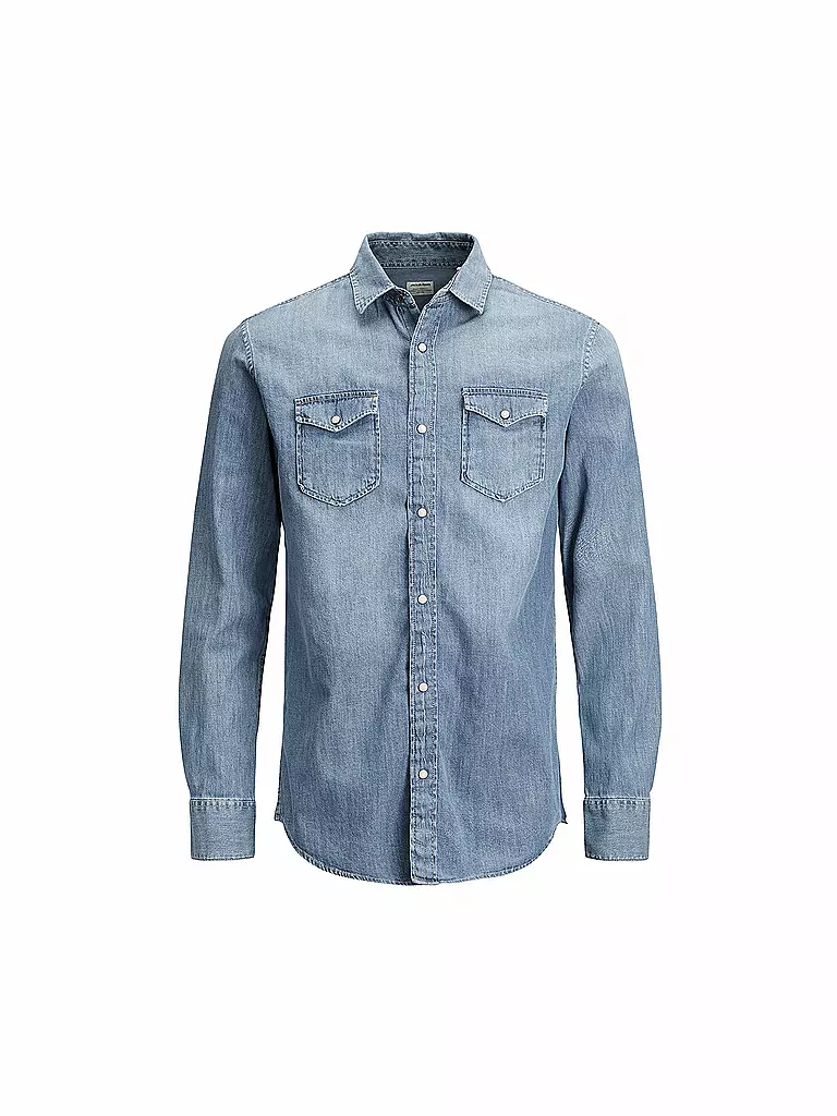 JACK & JONES | Jungen-Jeanshemd "JJEWESTERN SHERIDAN" | Bleu