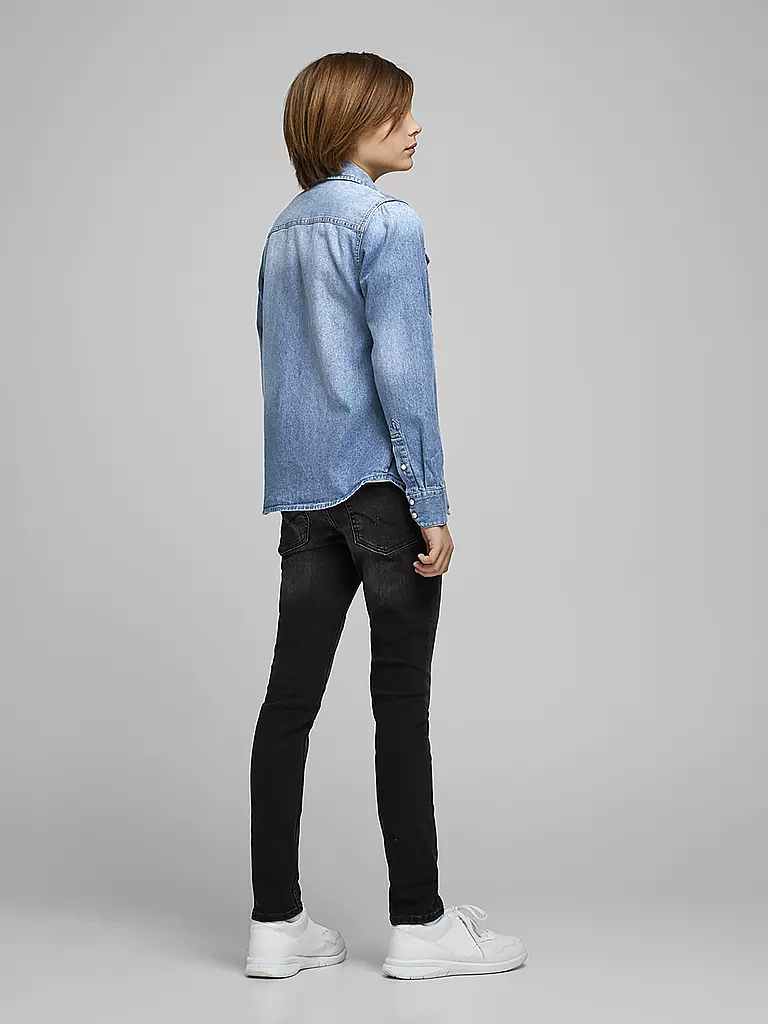 JACK & JONES | Jungen-Jeanshemd "JJEWESTERN SHERIDAN" | Bleu