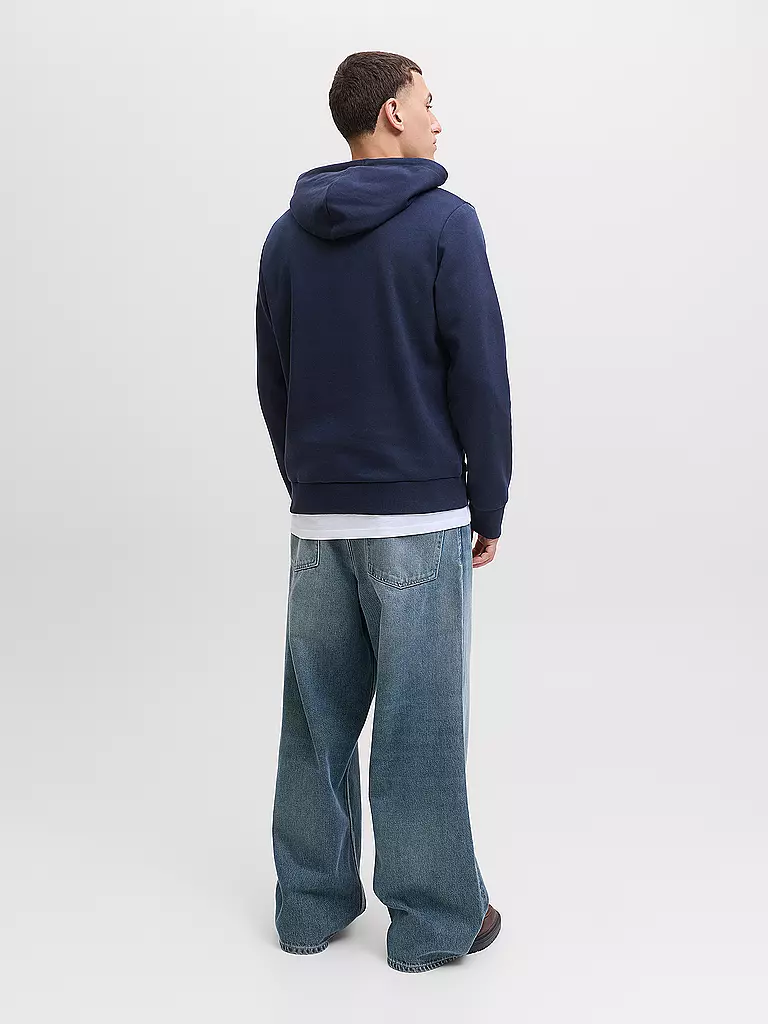 JACK & JONES | Kapuzensweater - Hoodie JJGEPLAS | dunkelblau